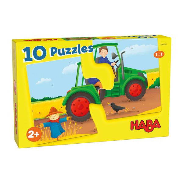 Haba 10 Puzzles Mein Bauernhof - Bild 1