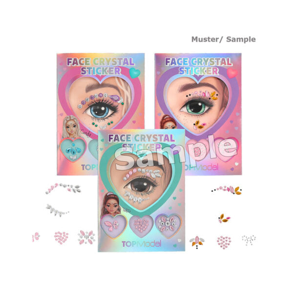 Top Model Beauty and Me Glitter Sticker - Bild 1