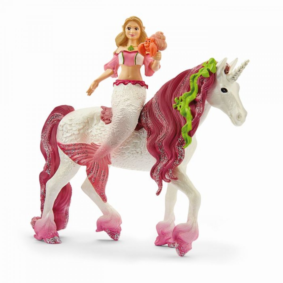 Schleich Bayala Meerjungfrau Feya auf Unterwassereinhorn 70593 - Bild 1