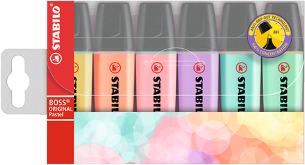 Stabilo Boss Pastell 6er Etui