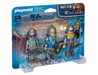 PLAYMOBIL Novelmore 3-er Set Ritter 70671