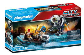 PLAYMOBIL   City Action Polizei-Jetpack: Festnahme des Kunsträubers 70782