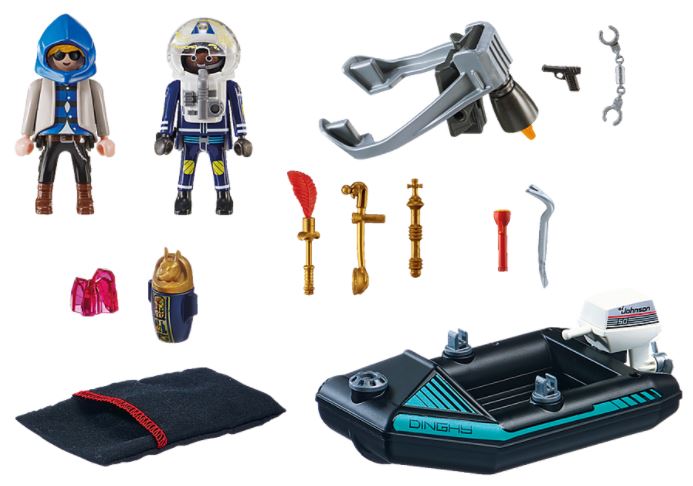 PLAYMOBIL   City Action Polizei-Jetpack: Festnahme des Kunsträubers 70782 - Bild 2