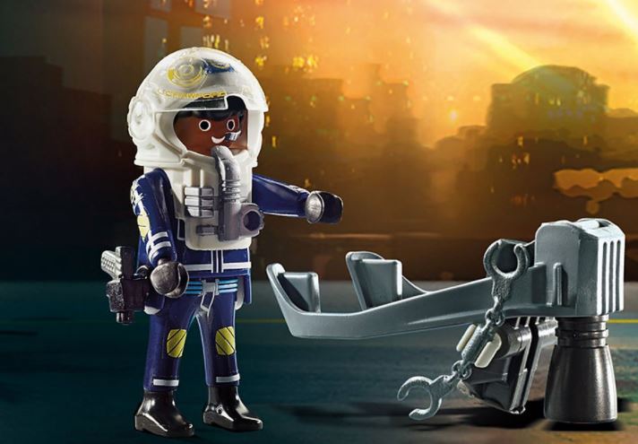 PLAYMOBIL   City Action Polizei-Jetpack: Festnahme des Kunsträubers 70782 - Bild 3