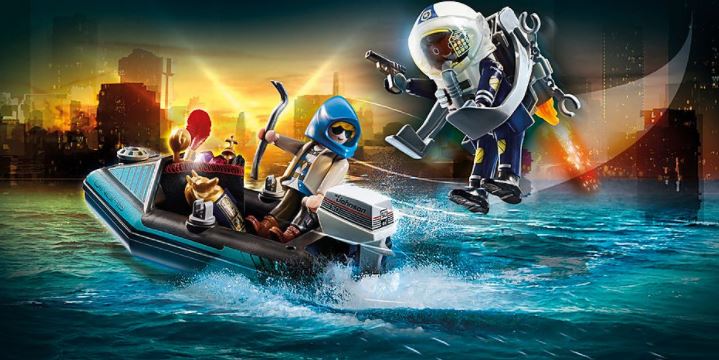 PLAYMOBIL   City Action Polizei-Jetpack: Festnahme des Kunsträubers 70782 - Bild 5