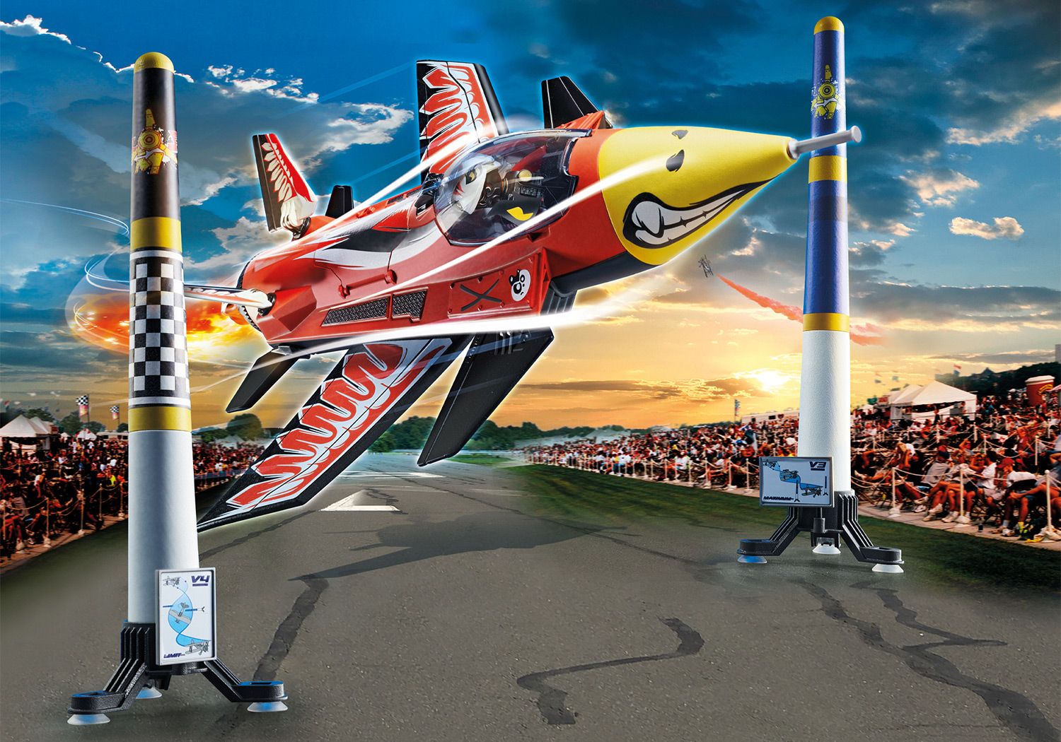 PLAYMOBIL Stuntshow Düsenjet Eagle 70832 - Bild 2