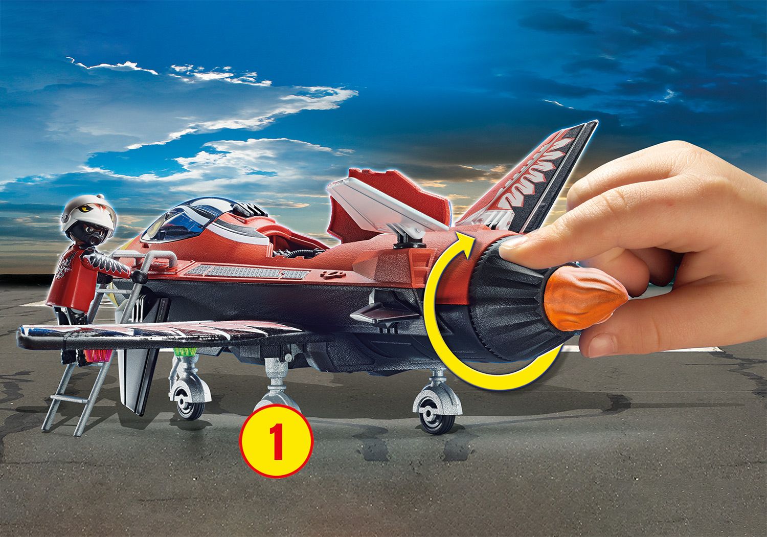 PLAYMOBIL Stuntshow Düsenjet Eagle 70832 - Bild 6