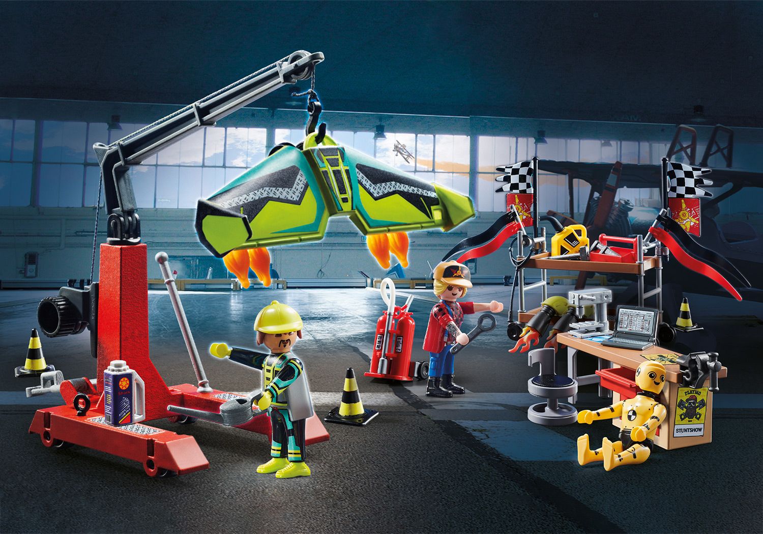 PLAYMOBIL Stuntshow Servicestation 70834 - Bild 2