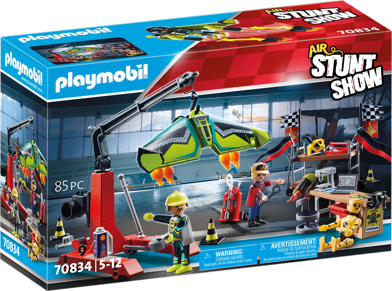 PLAYMOBIL Stuntshow Servicestation 70834 - Bild 1