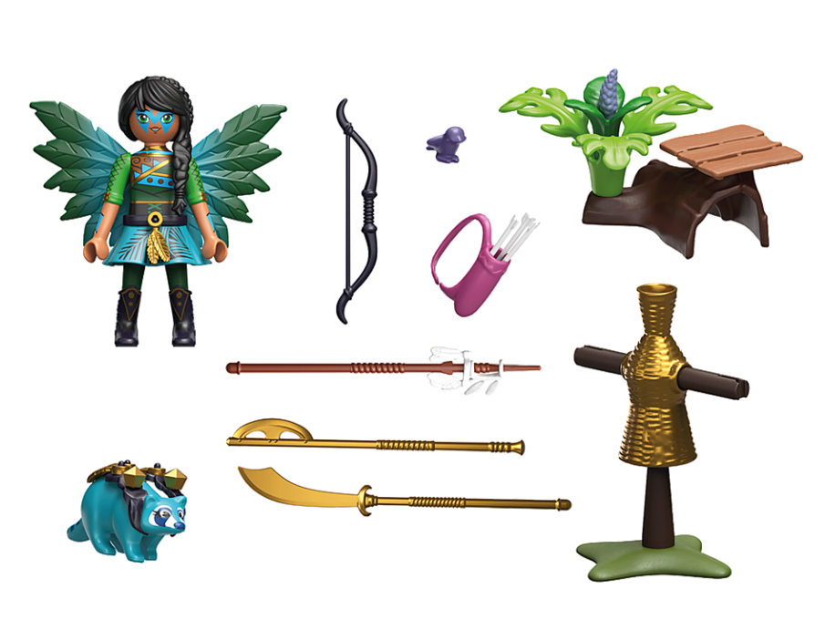 PLAYMOBIL Starter Pack Knight Fairy mit Waschbär 70905 - Bild 2