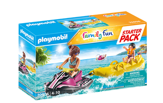 PLAYMOBIL Starter Pack Wasserscooter mit Bananenboot 70906