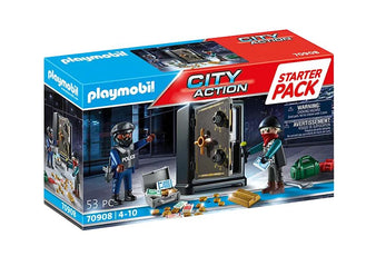 PLAYMOBIL City Action Starter Pack Tresorknacker 70908