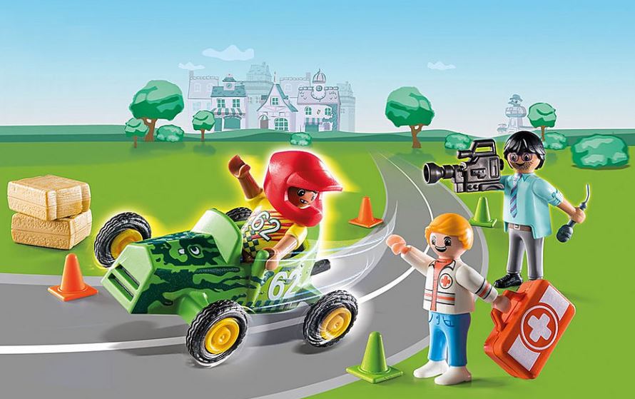 PLAYMOBIL  DUCK ON CALL - Notarzt Action. Hilf dem Rennfahrer! 70919 - Bild 3