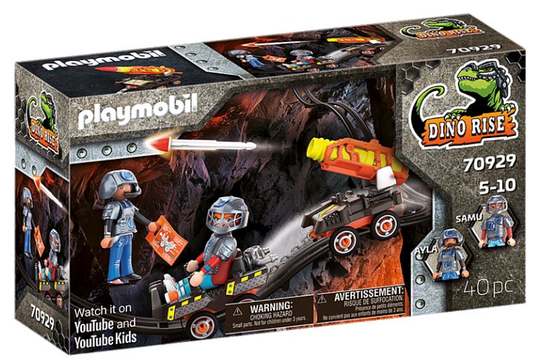 PLAYMOBIL  Dino Mine Raketenkart 70929 - Bild 1