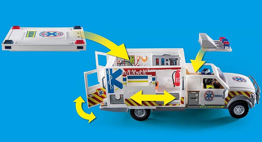 PLAYMOBIL  City Action Rettungs-Fahrzeug: US Ambulance 70936 - Bild 7