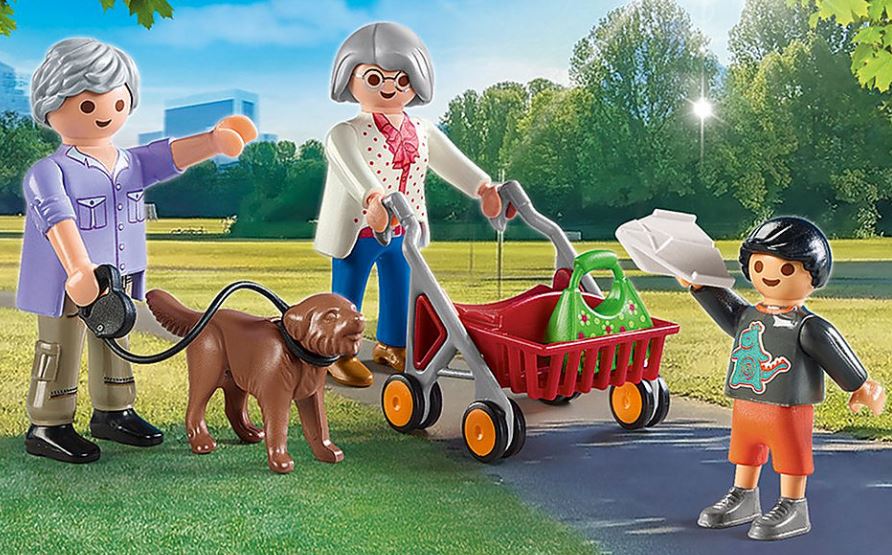 PLAYMOBIL  Grosseltern mit Enkel 70990 - Bild 2