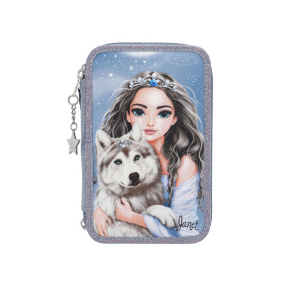 Top Model 3-Fach Etui Wolf - Bild 4