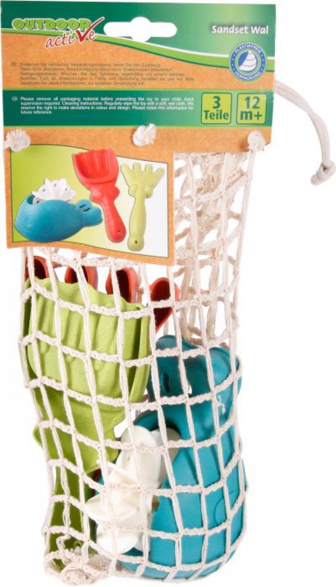 Outdoor active GRÜN Sand-Set Wal, 3-teilig - Bild 2