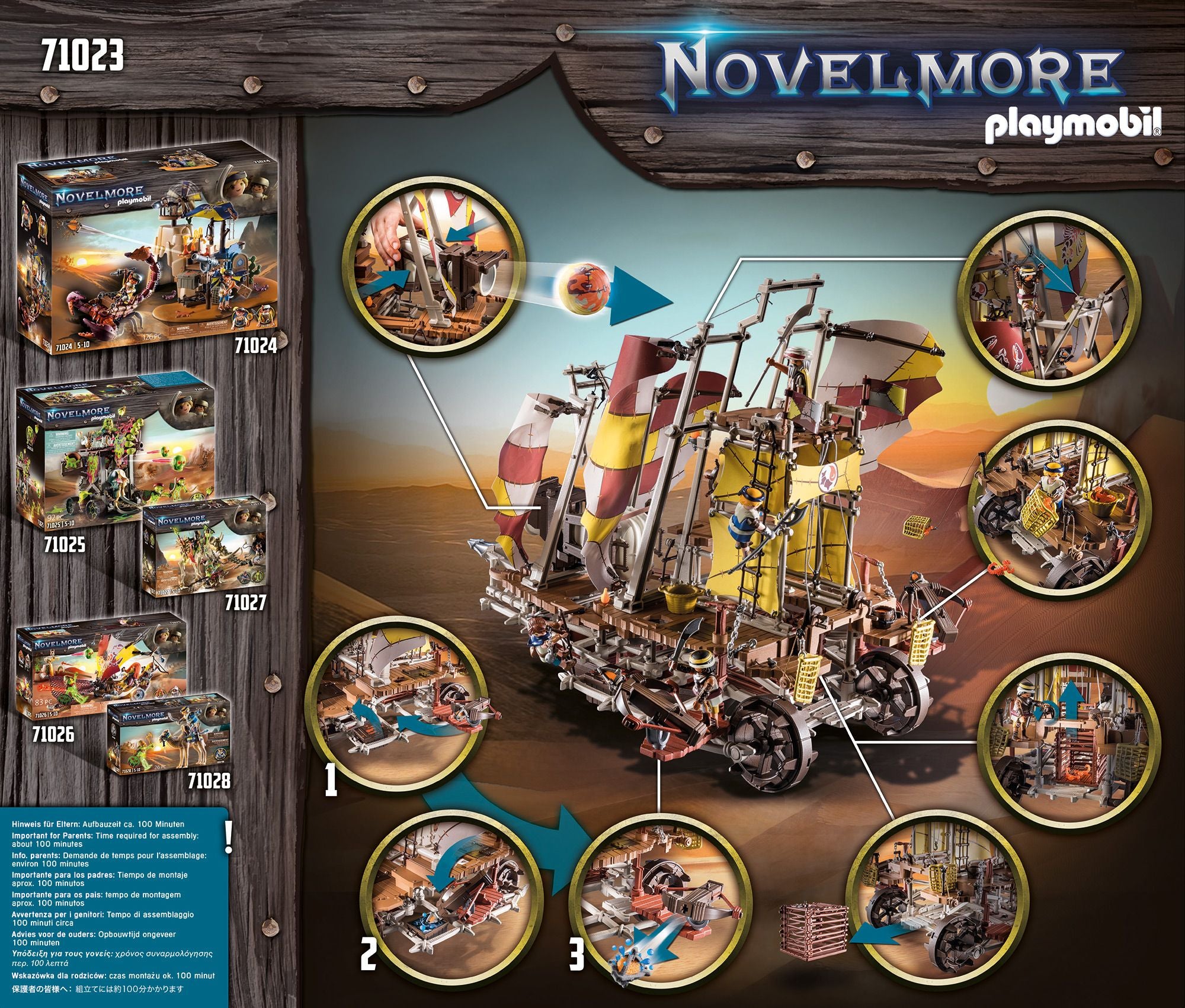 PLAYMOBIL  Novelmore Sal'ahari Sands - Sandsturmbrecher 71023 - Bild 8