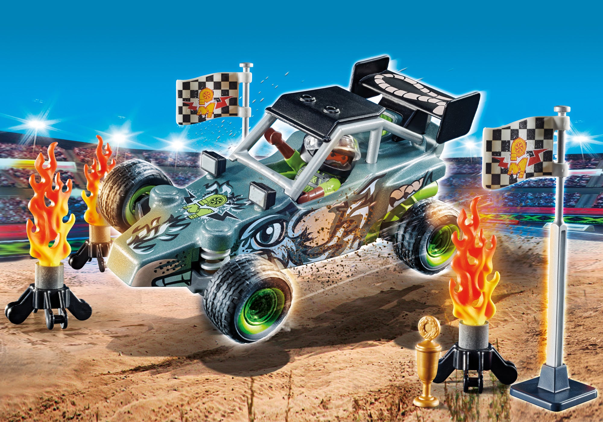 PLAYMOBIL Stuntshow Racer 71044 - Bild 3