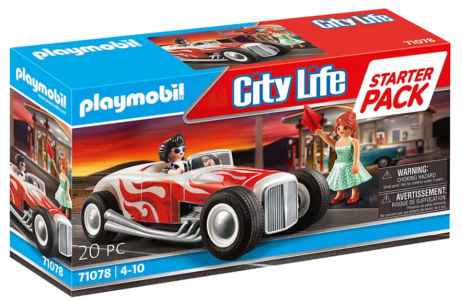 PLAYMOBIL Starter Pack Hot Rod 71078 - Bild 1