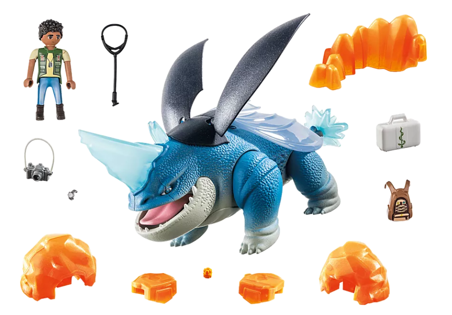PLAYMOBIL Dragons: The Nine Realms - Plowhorn & D'Angelo 71082 - Bild 2
