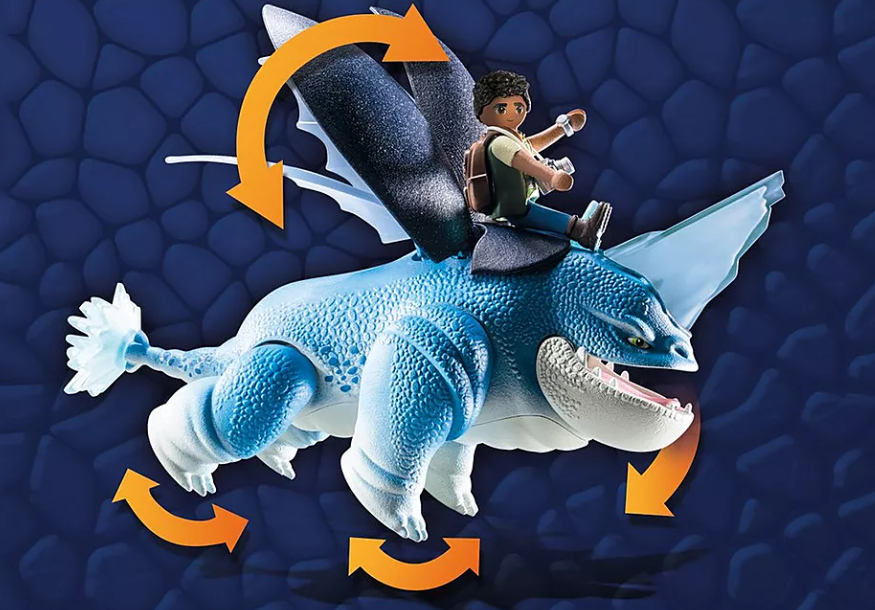 PLAYMOBIL Dragons: The Nine Realms - Plowhorn & D'Angelo 71082 - Bild 3
