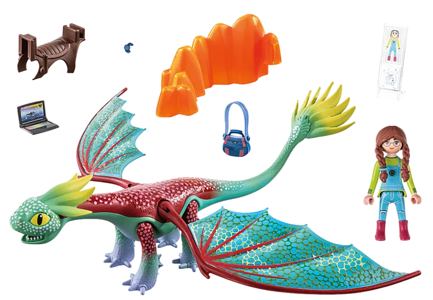 PLAYMOBIL Dragons: The Nine Realms - Feathers & Alex 71083 - Bild 2