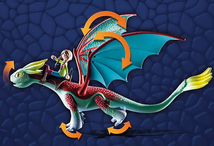 PLAYMOBIL Dragons: The Nine Realms - Feathers & Alex 71083 - Bild 3