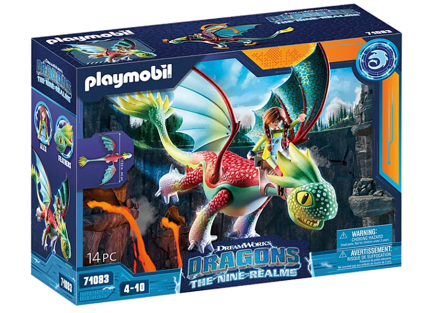 PLAYMOBIL Dragons: The Nine Realms - Feathers & Alex 71083 - Bild 1