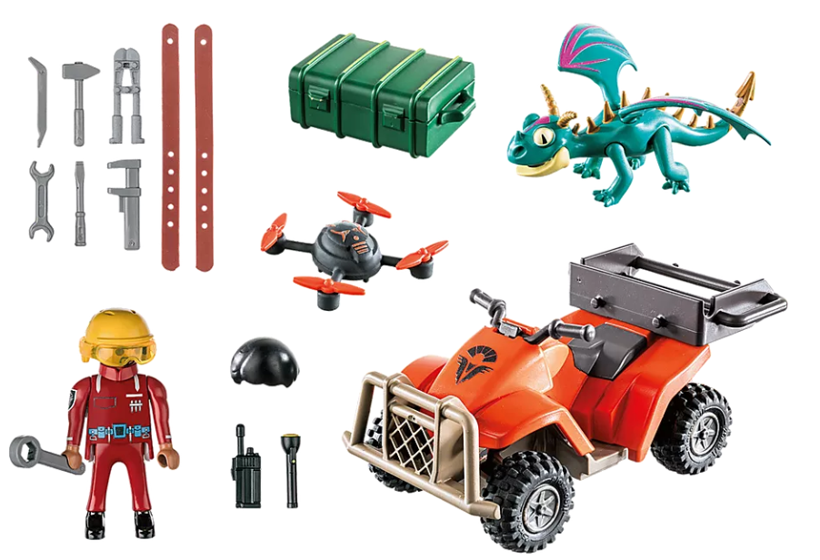 PLAYMOBIL Dragons: The Nine Realms - Icaris Quad & Phil 71085 - Bild 2