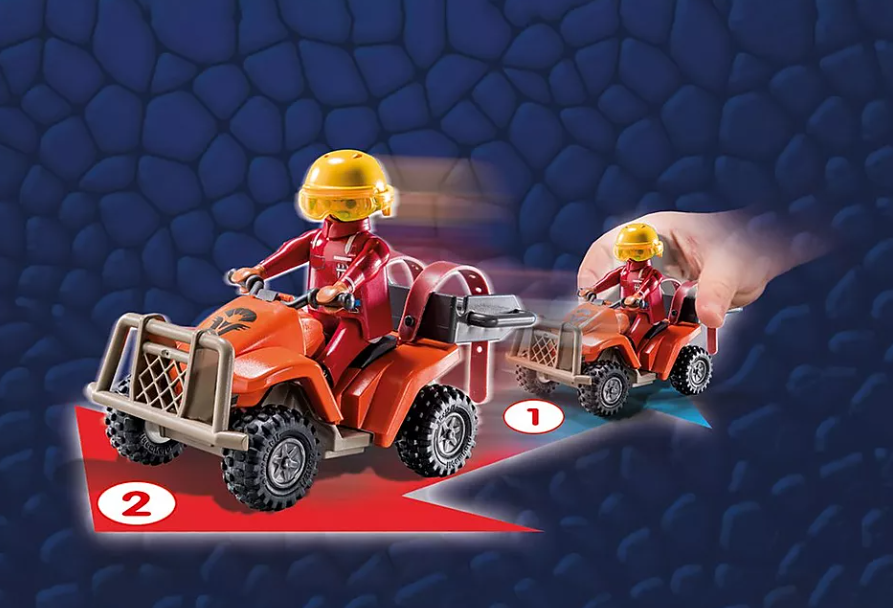 PLAYMOBIL Dragons: The Nine Realms - Icaris Quad & Phil 71085 - Bild 3