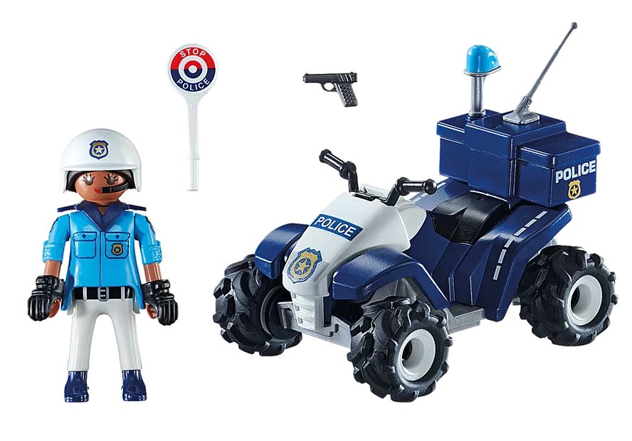 PLAYMOBIL City Action  Polzei-Speed Quad 71092 - Bild 2