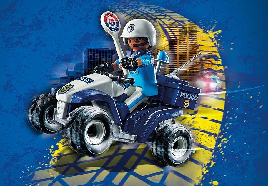 PLAYMOBIL City Action  Polzei-Speed Quad 71092 - Bild 4