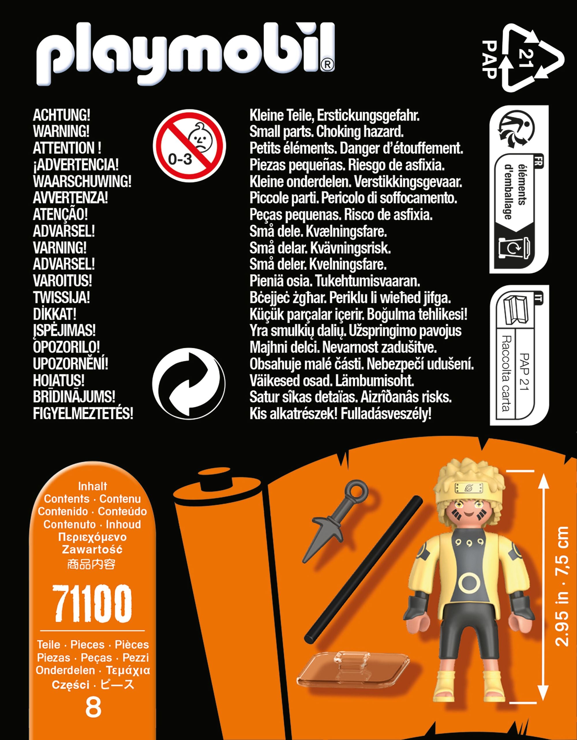 PLAYMOBIL Naruto Rikudou Sennin Mode 71100 - Bild 4