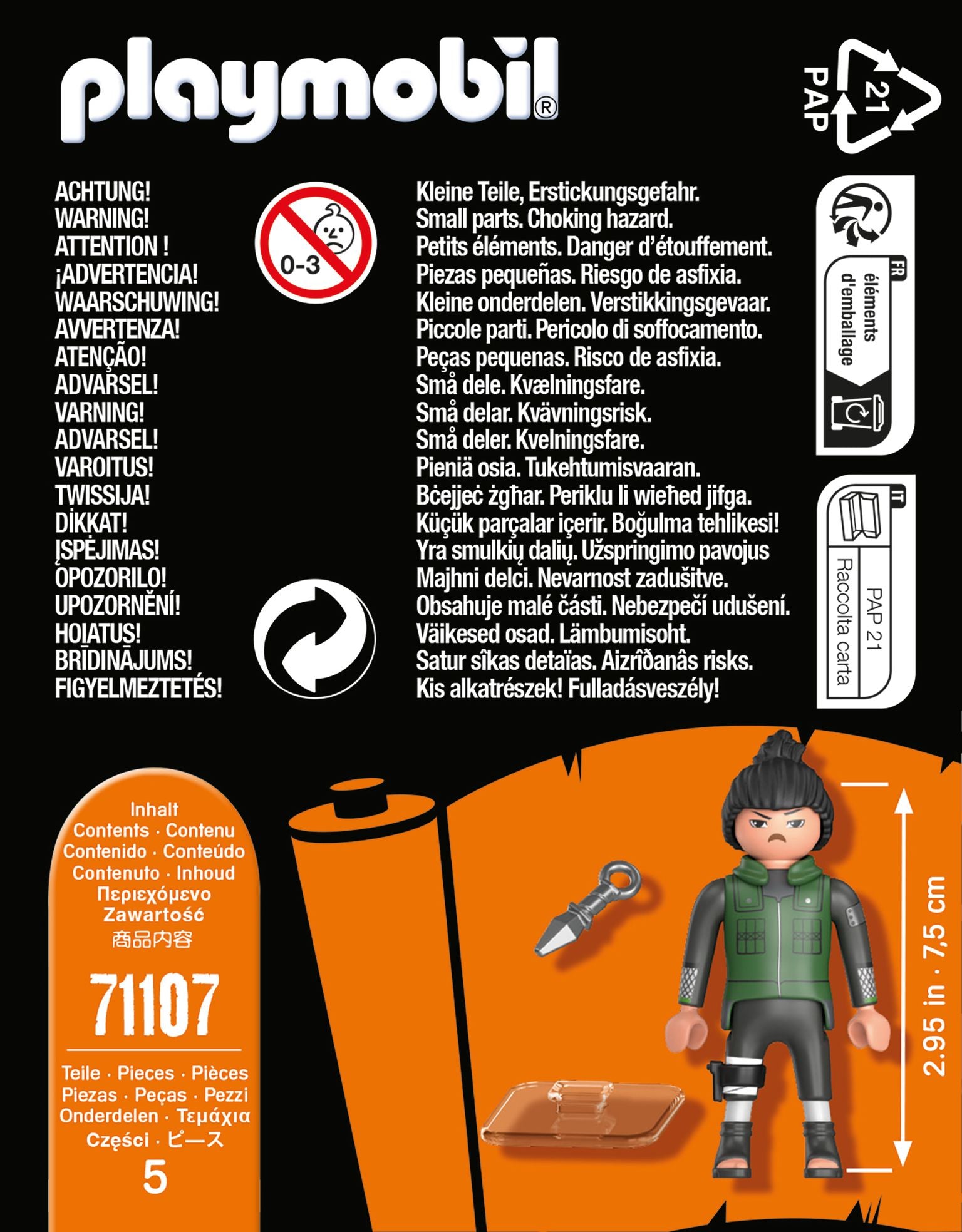 PLAYMOBIL Naruto Shikamaru 71107 - Bild 4