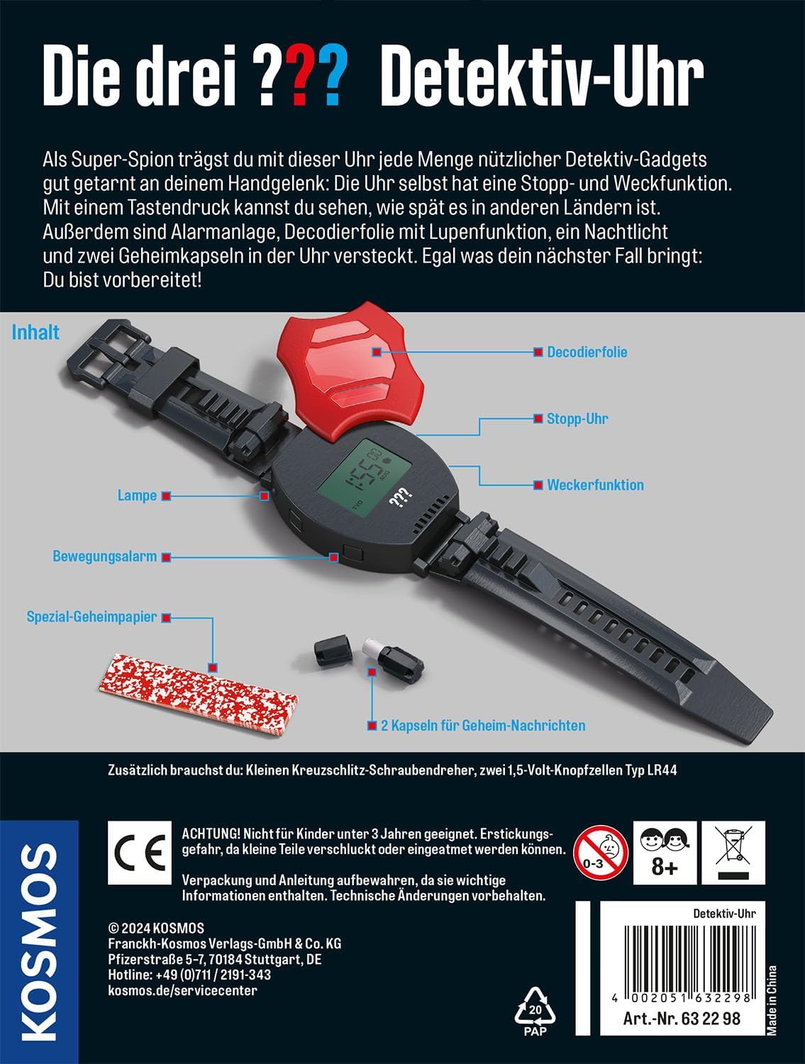Die drei ??? - Detektiv-Uhr - Bild 5