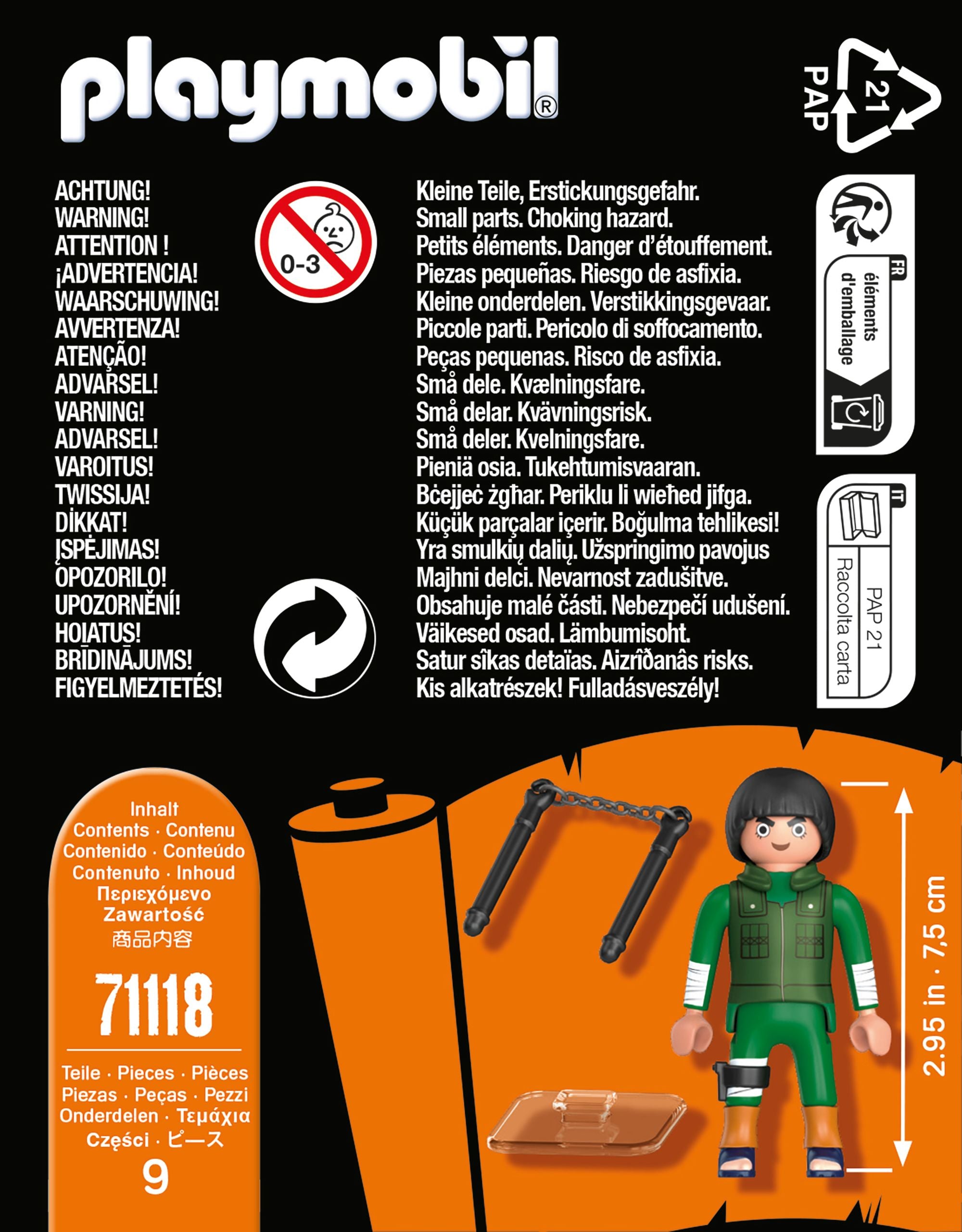 PLAYMOBIL Naruto Rock Lee 71118 - Bild 4