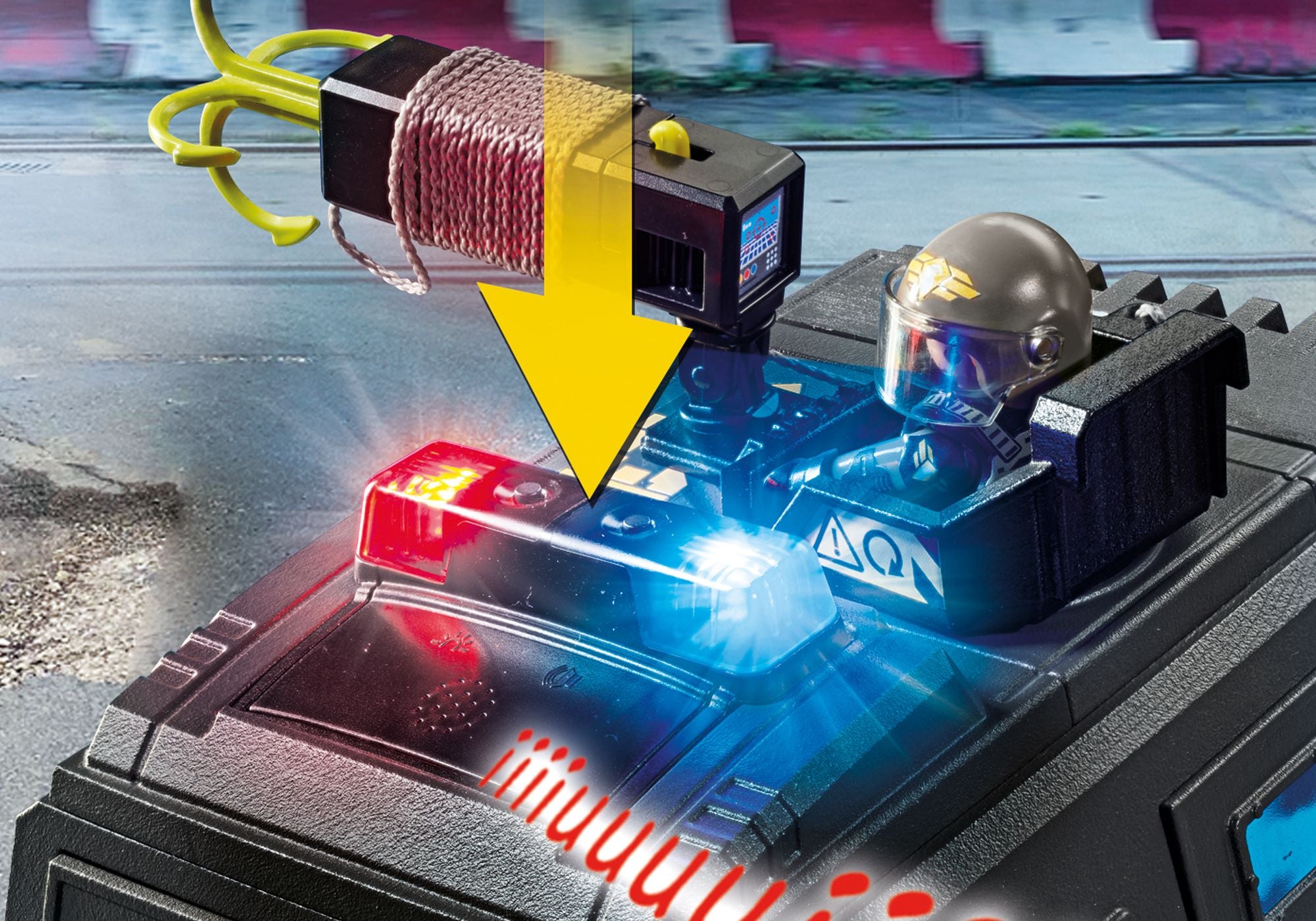 PLAYMOBIL City Life SWAT-Geländefahrzeug 71144 - Bild 4