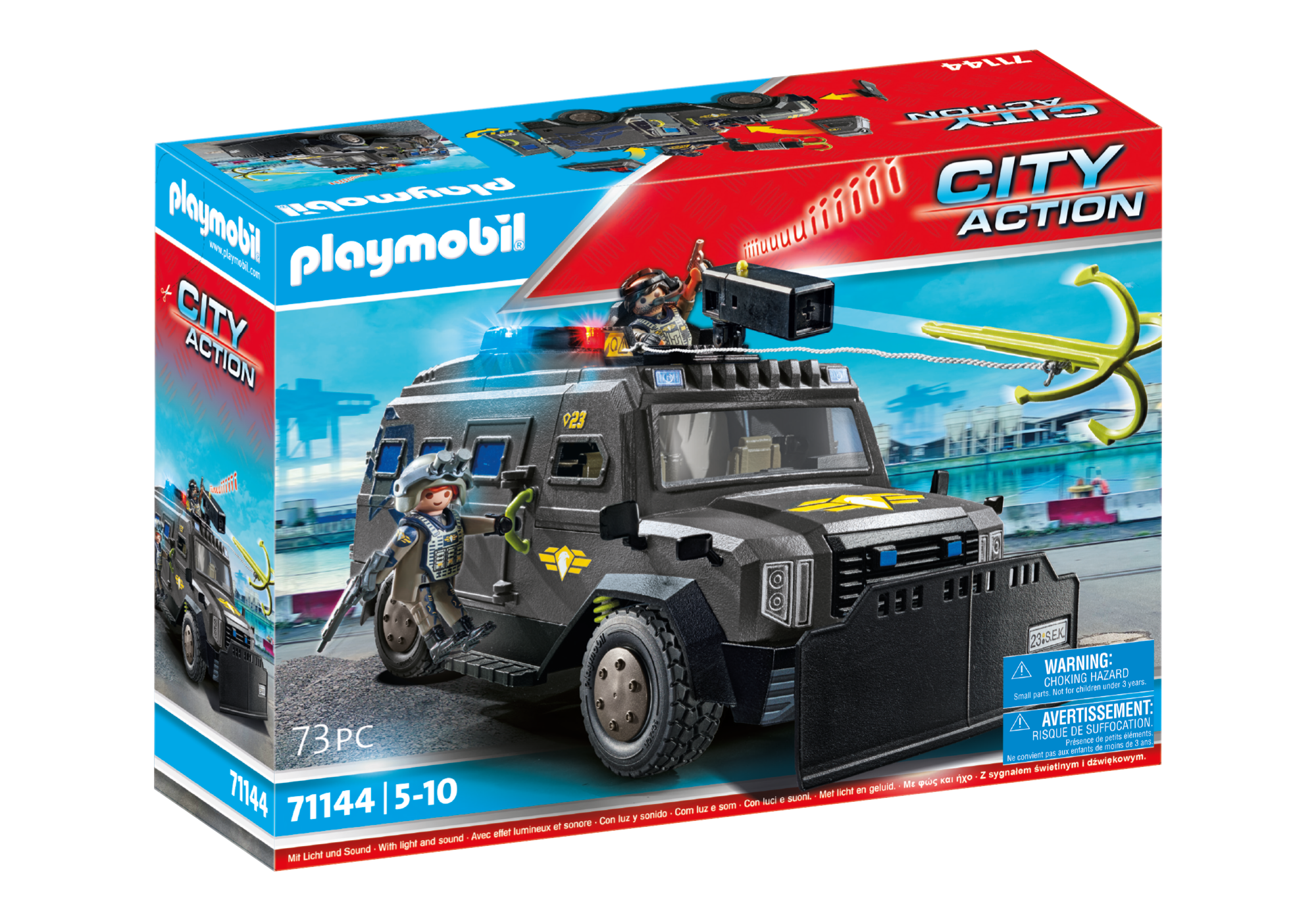 PLAYMOBIL City Life SWAT-Geländefahrzeug 71144 - Bild 1