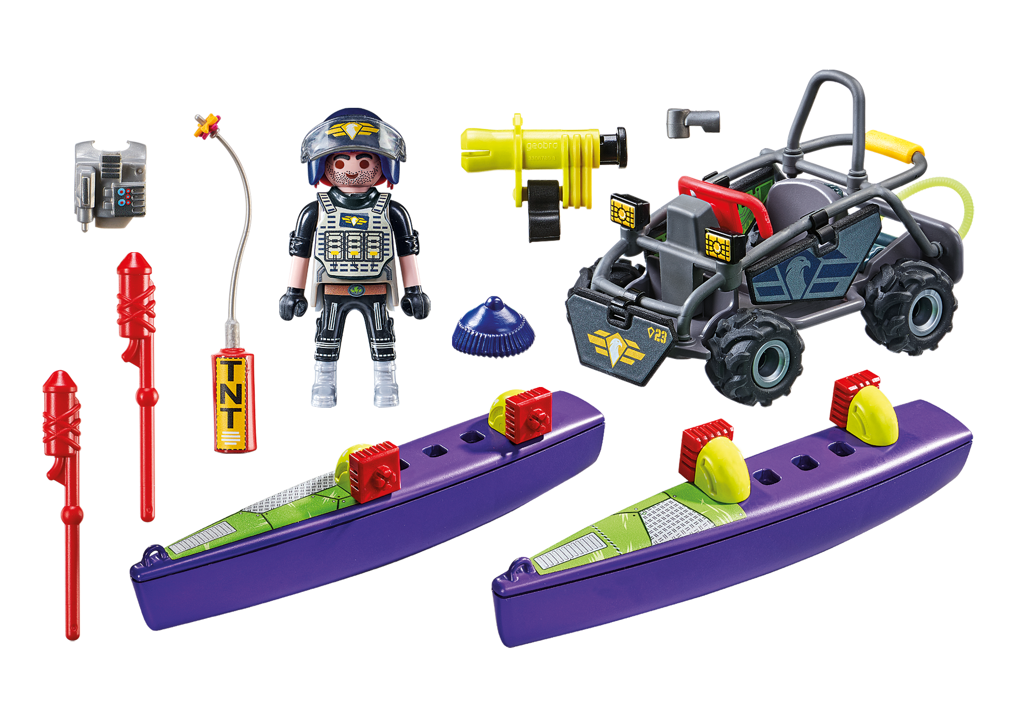 PLAYMOBIL City Life SWAT-Multi-Terrain-Quad 71147 - Bild 2