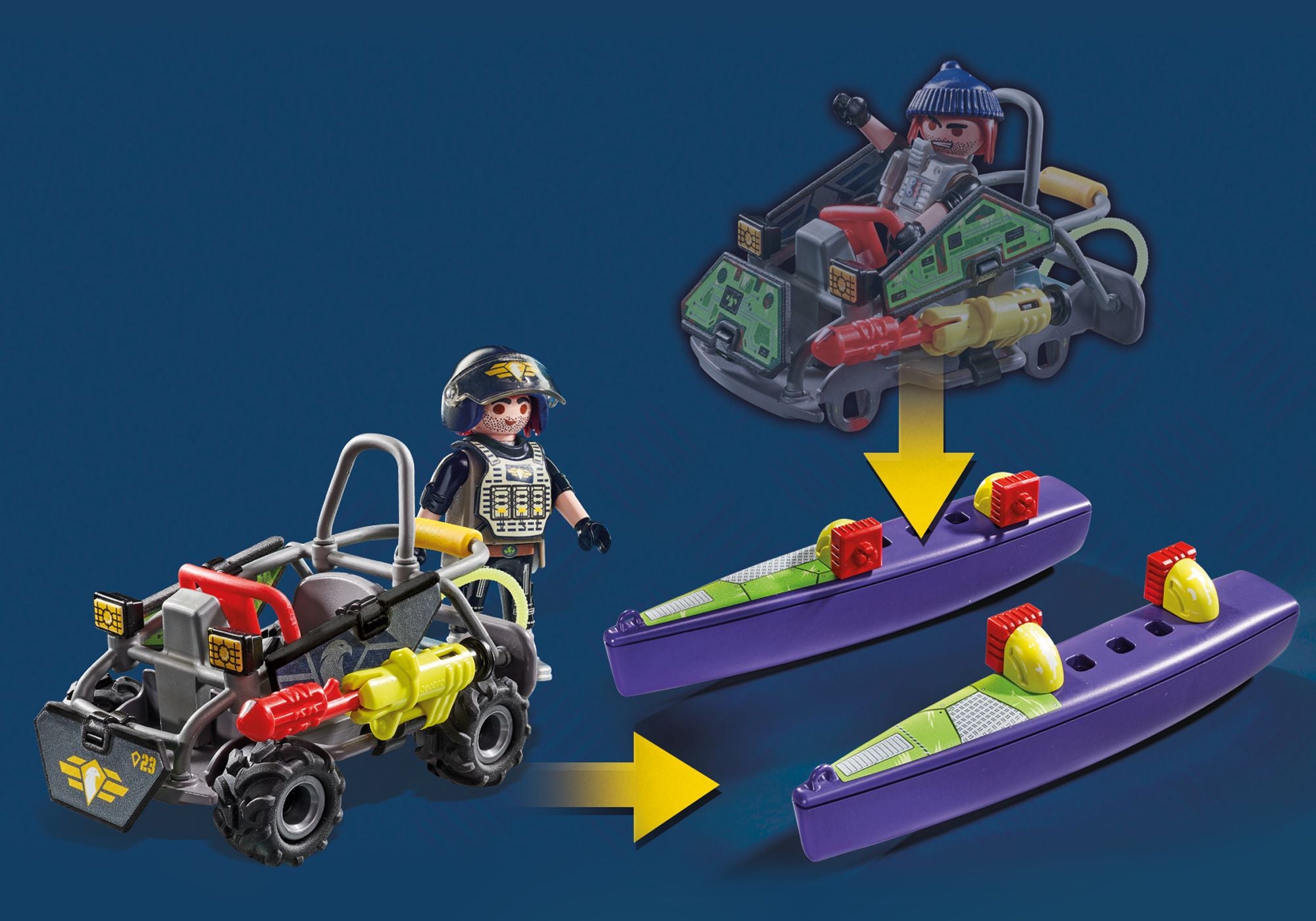 PLAYMOBIL City Life SWAT-Multi-Terrain-Quad 71147 - Bild 6