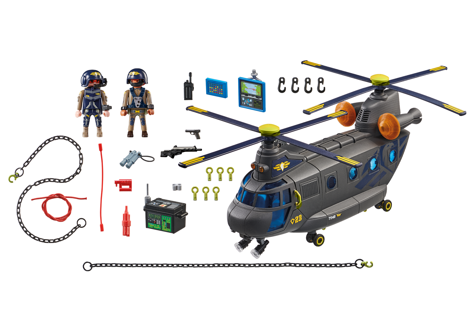 PLAYMOBIL City Life SWAT-Rettungshelikopter 71149 - Bild 4