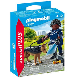 PLAYMOBIL Special Plus Polizist mit Spürhund 71162