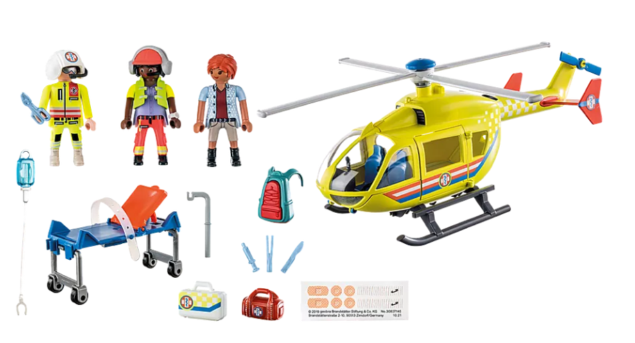 PLAYMOBIL City Life Rettungshelikopter 71203 - Bild 3