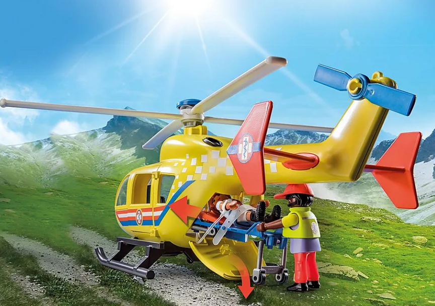 PLAYMOBIL City Life Rettungshelikopter 71203 - Bild 4