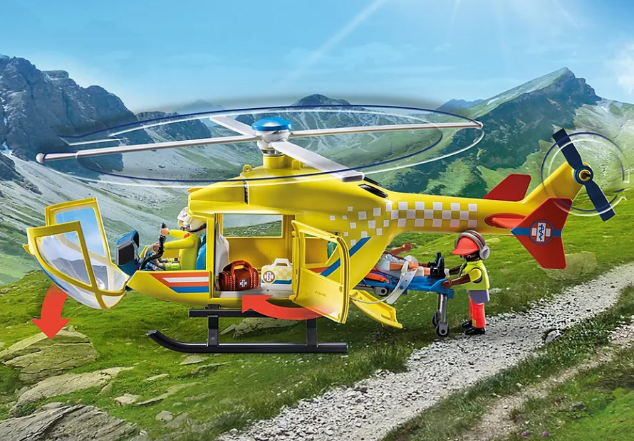 PLAYMOBIL City Life Rettungshelikopter 71203 - Bild 2