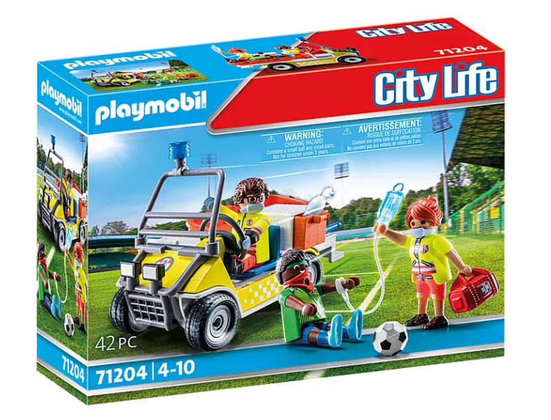 PLAYMOBIL City Life Rettungscaddy 71204 - Bild 1