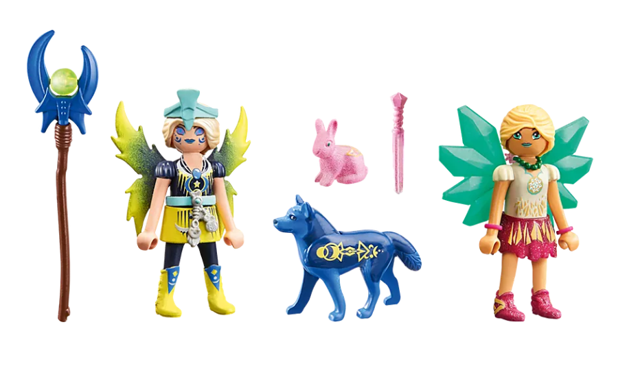PLAYMOBIL Ayuma Crystal- und Moon Fairy mit Seelentieren 71236 - Bild 2