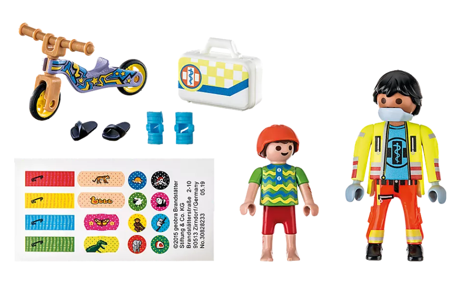 PLAYMOBIL City Life Sanitäter mit Patient 71245 - Bild 2